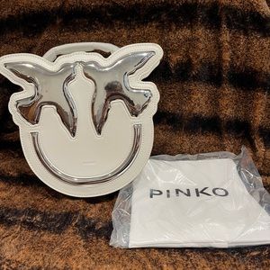 Authentic PINKO NWT Leather Love Bag with Original Dust Bag
